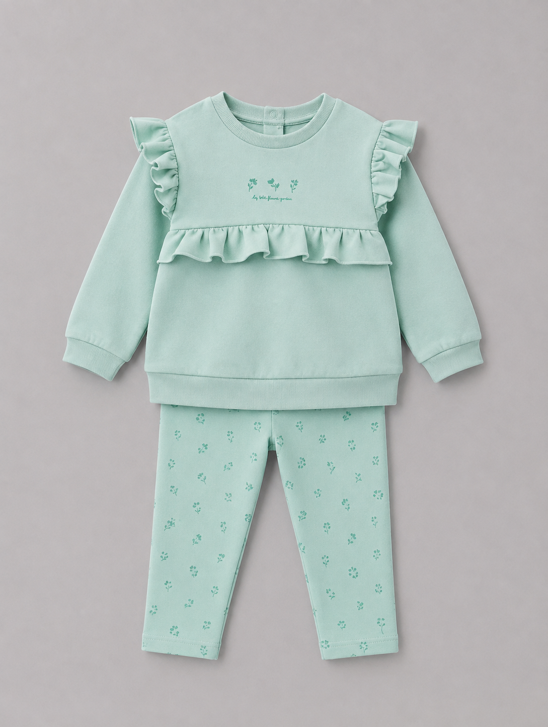Conjunto Infantil Niña Street Monkey – Algodón Verano