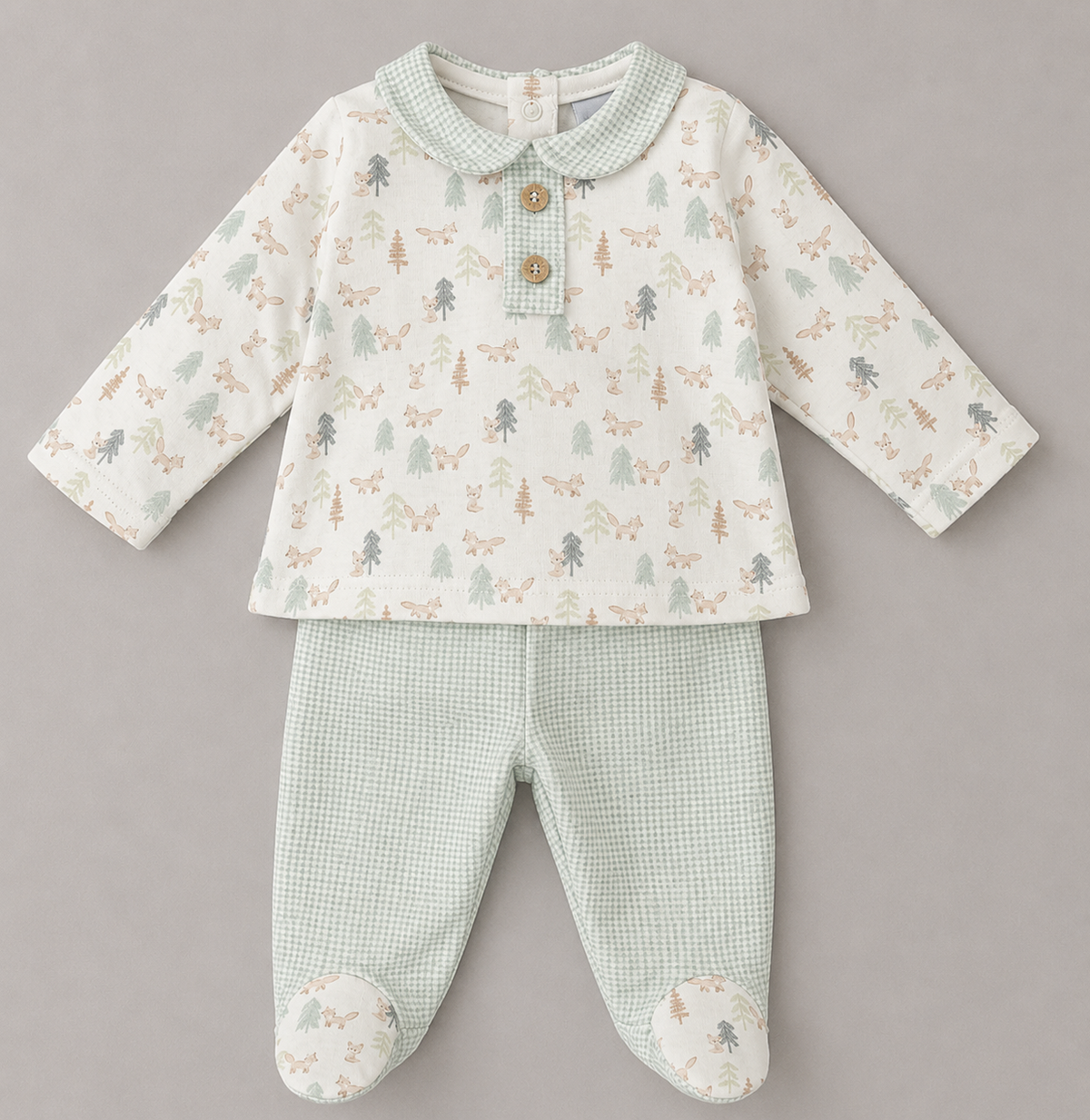 Conjunto Bebé Bosque Verde