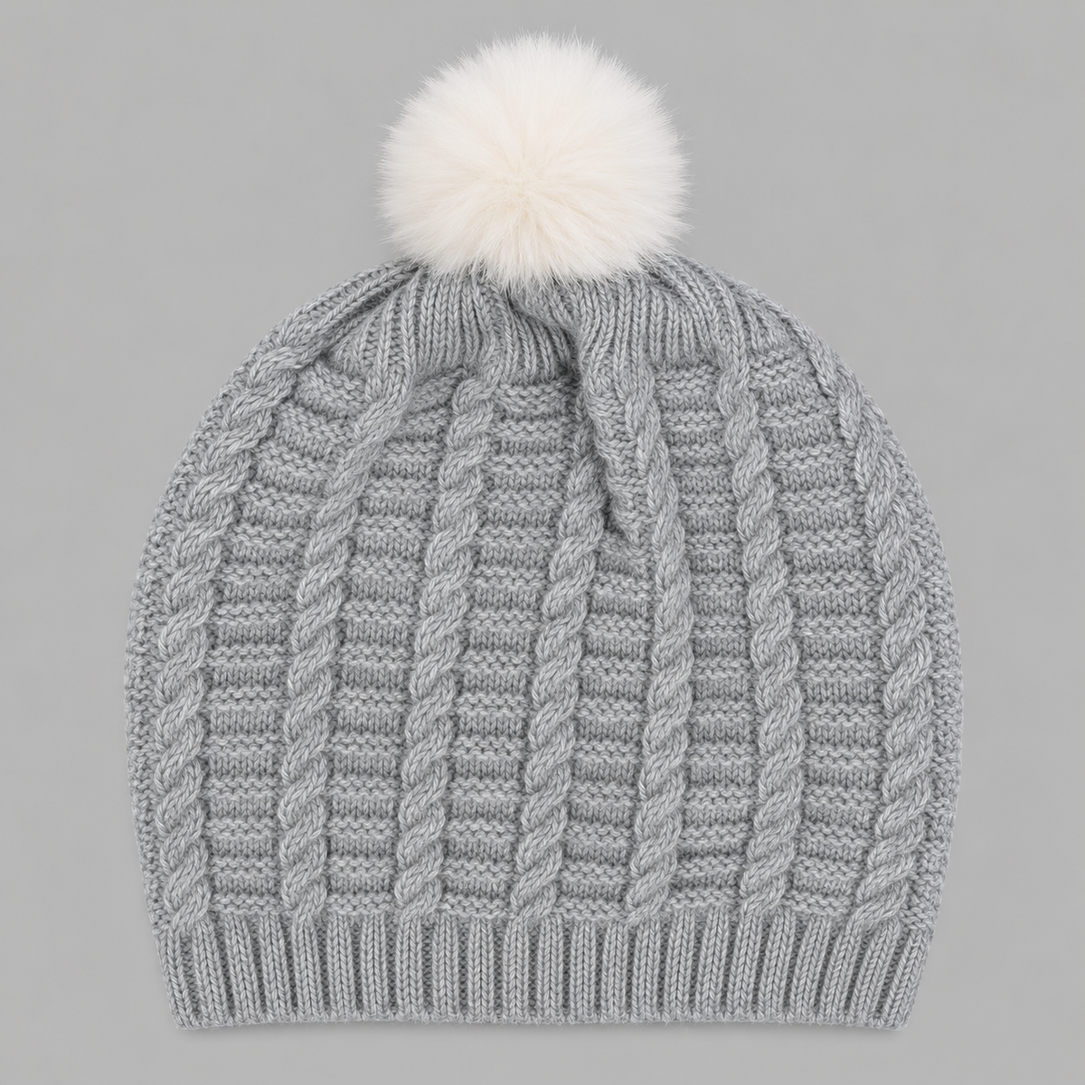 Gorro de Punto con Pompón Condor