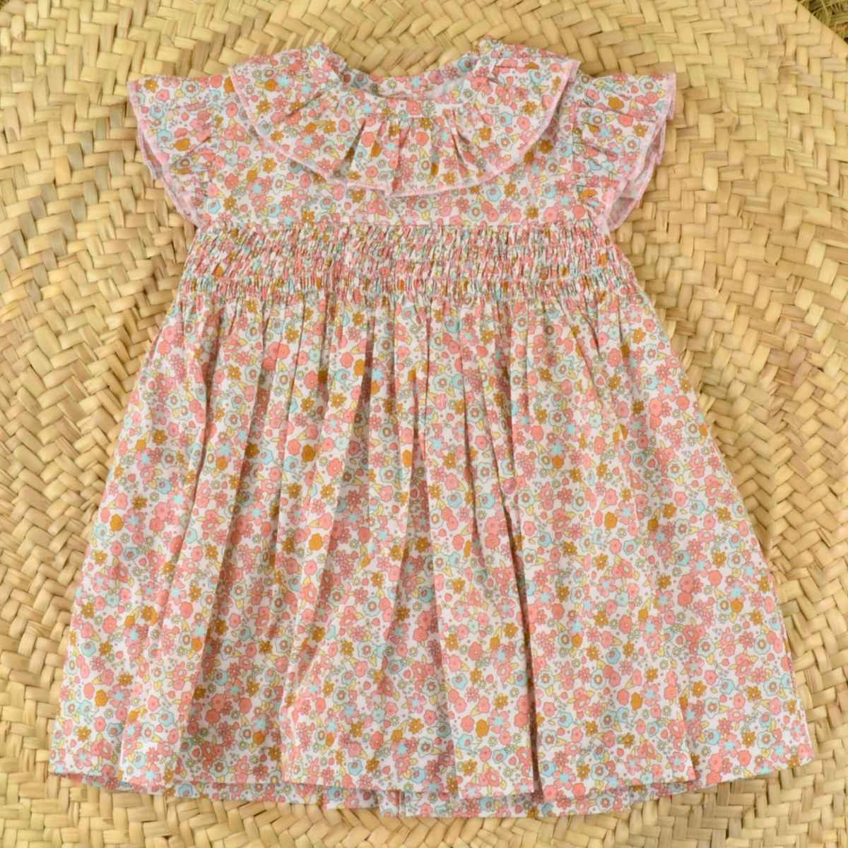 Vestido Bebé Niña Flores Mágicas – Estampado Floral Algodón