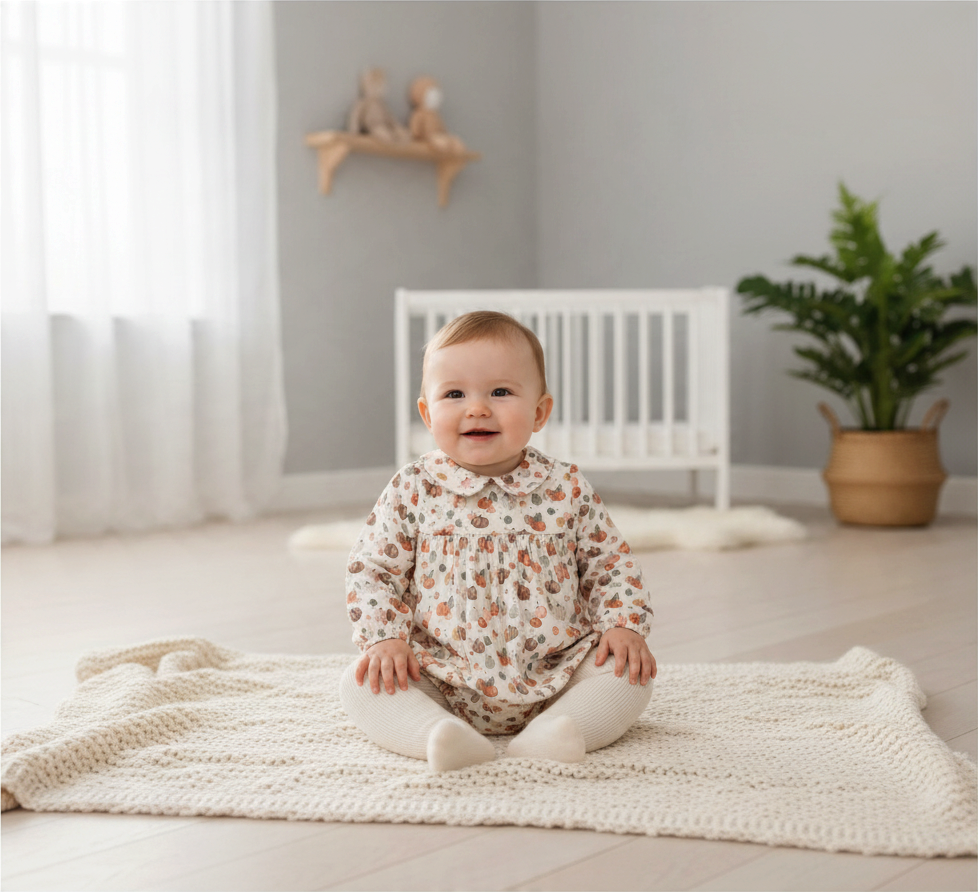 Ranita Bebé Niña Estampado Calabazas BABY FERR