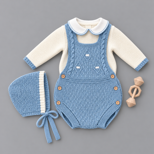 Conjunto de Punto con Ranita GLORY BEBÉ