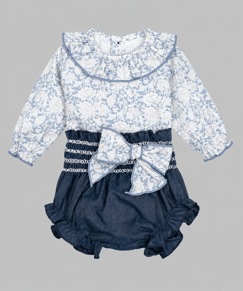 Conjunto Azul Calamaro