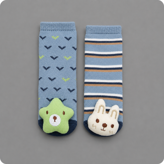 Pack de Calcetines Antideslizantes para Bebé
