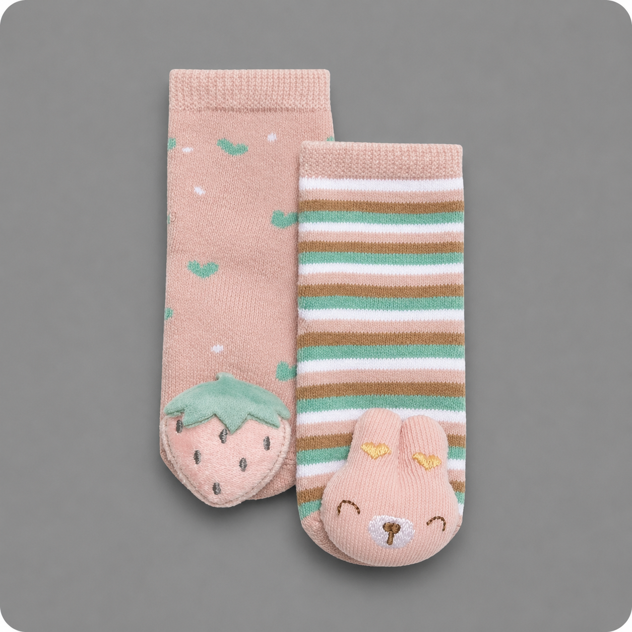 Pack de Calcetines Antideslizantes para Bebé