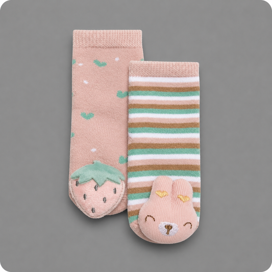 Pack de Calcetines Antideslizantes para Bebé