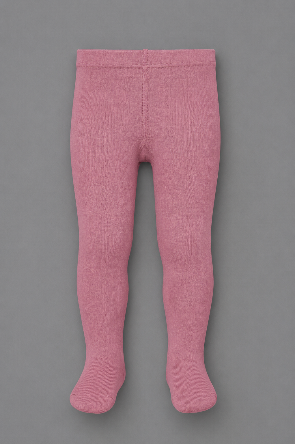Leotardos Infantiles Lisos Rosa Empolvado