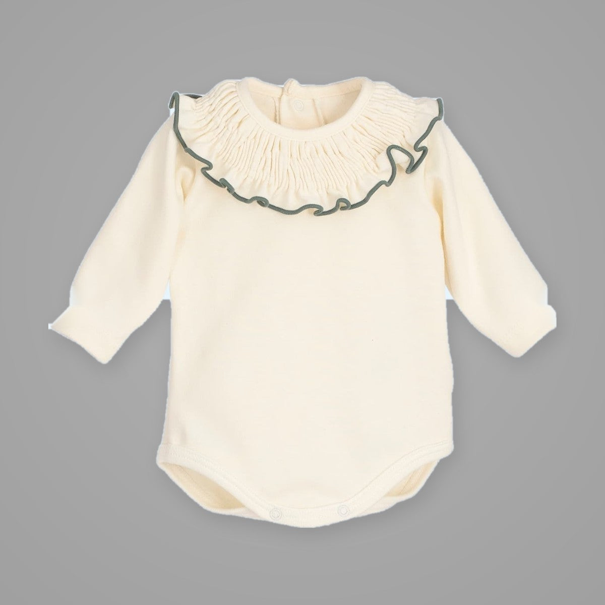 Body Titán Gom con Cuello Smock CALAMARO - Mint