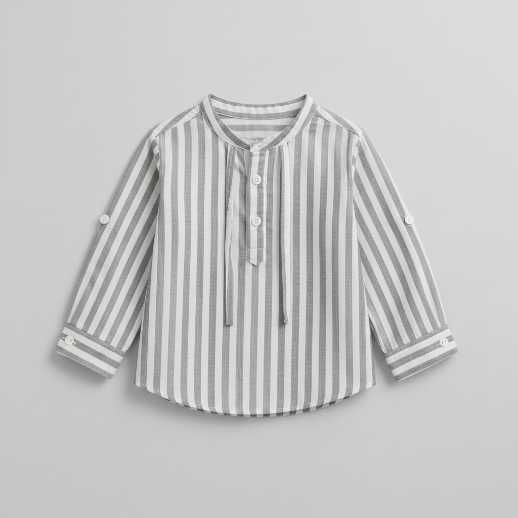 Camisa Ralla Gris