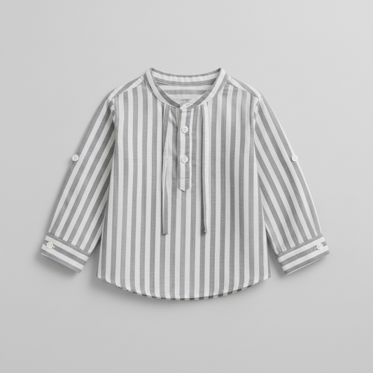 Camisa Ralla Gris