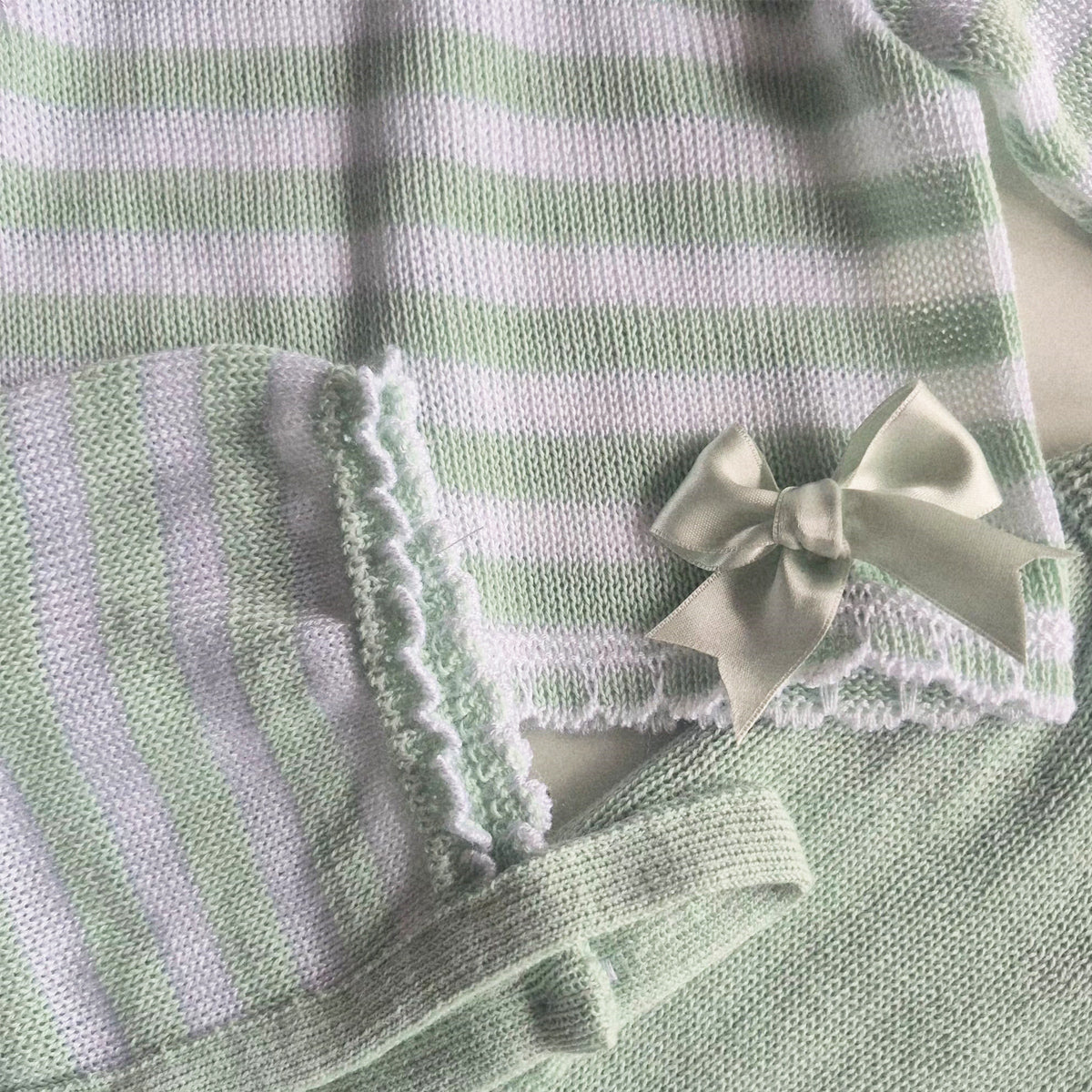 Conjunto de Punto de Rayas LA CASITA DE PEPITO