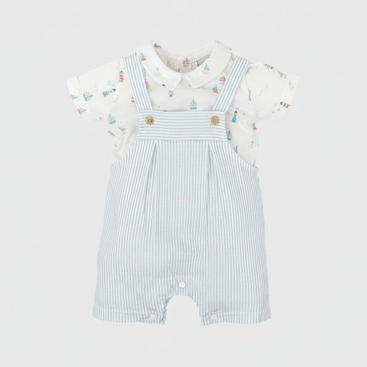 Conjunto Pelele Manga Corta Mirada Babidu