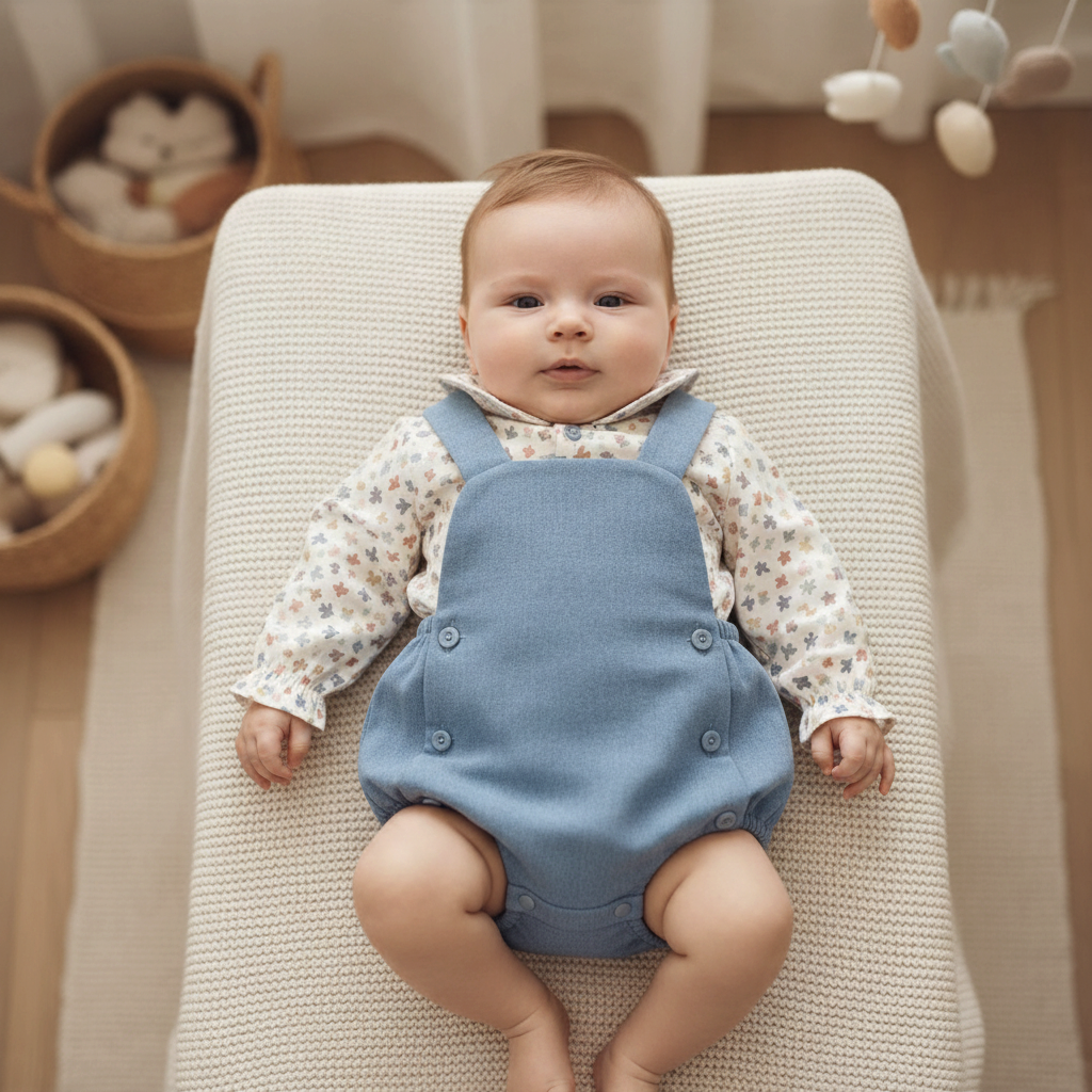 Conjunto Bebé Niña Camisa Pjaritos BABY FERR