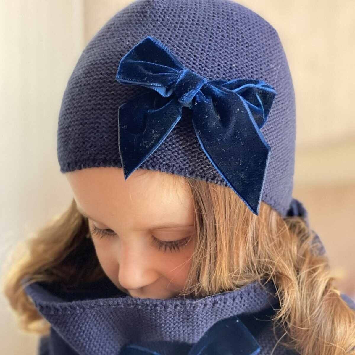 Gorro Lazo Terciopelo Cóndor