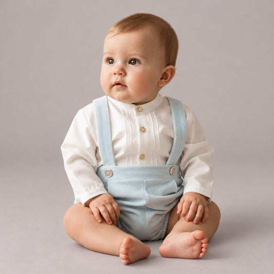 Conjunto Camisa y Peto de Terciopelo DEL SUR