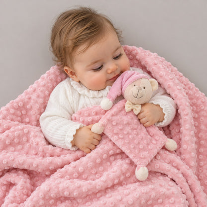 Set Regalo Manta y Doudou de Topos GAMBERRITOS