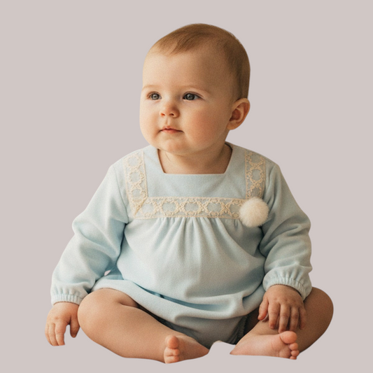 Rana de Terciopelo Celeste Colección Matilda DEL SUR