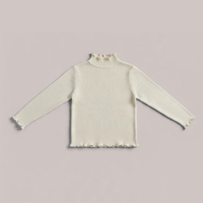 Jersey Canalé Cuello Volante