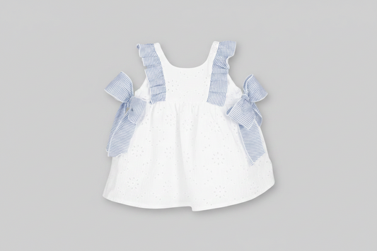 Vestido Kerala  Lazos Azules